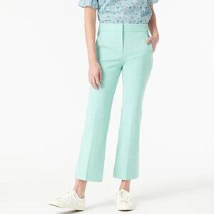 J crew Hayden kick out crop pants bi stretch cotto